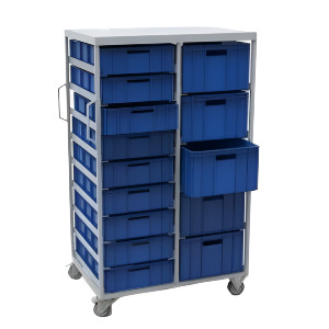 Canastillas en Estantería