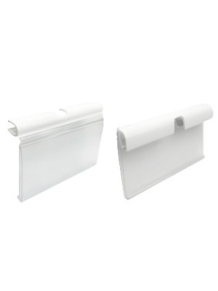 Portaprecio Plano Escualizable para Ganchera