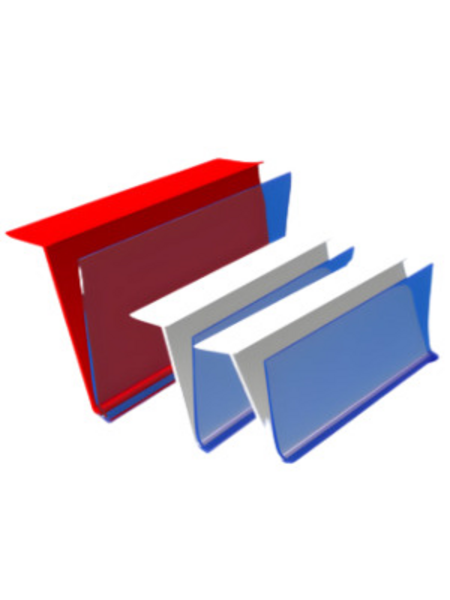 Portaprecio con Aleta