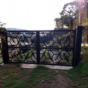 Portón de Casa Arquitectónico