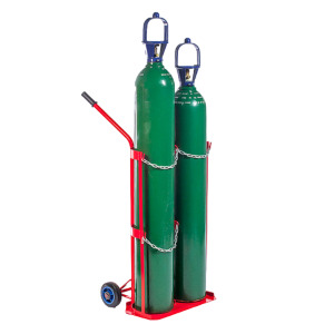 Carretilla Porta Cilindros Doble