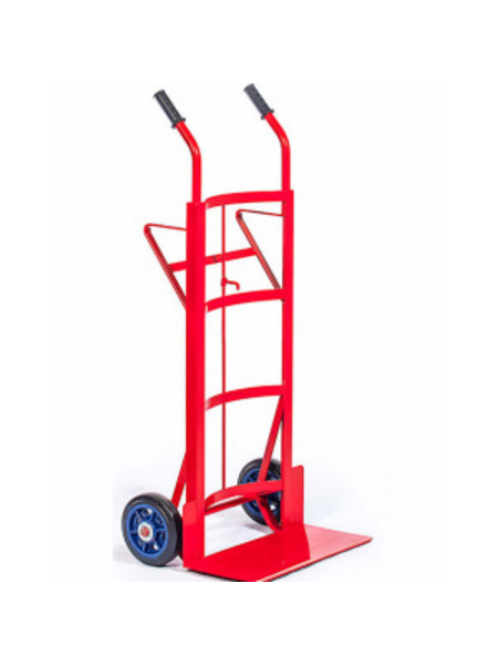 Carretilla Zorra Curva para Canecas