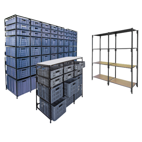 Estanterías / Mesa de Trabajo