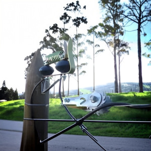 Instalación del Desviador de Rayos y Tensor