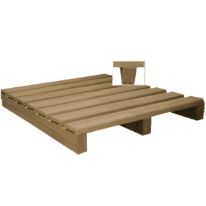 Estiba Alada de Madera Inmunizada