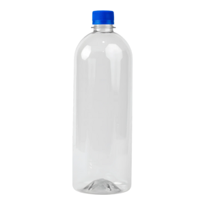 Botella PET 1000 ml Natural PCO 28-1816 Cilindrica