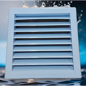 Ventilación Plástica Tipo Persiana