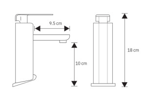 Grifo Monocontrol Bajo