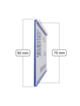 Portaprecio Plano 80 mm