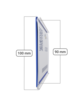 Portaprecio Plano 100 mm