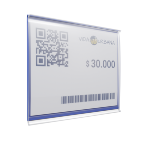 Portaprecio Plano 100 mm