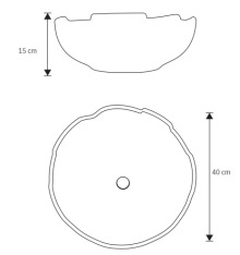 Lavamanos Morado Uva