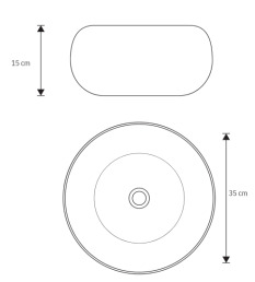 Lavamanos Blanco y Negro